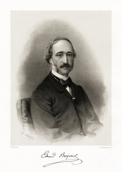 Alexandre Edmond Becquerel von Pierre Petit